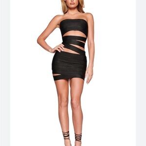 I.AM.GIA Black Flava Mini Dress